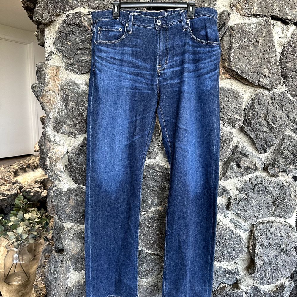 AG Adriano Goldschmied Womens The Protege Straight Leg Jeans 36 x‎ 34